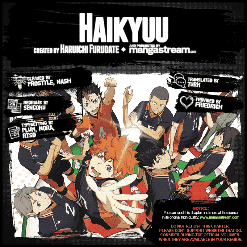 Haikyuu!!, Chapter 309 image 02